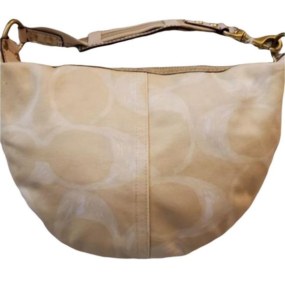 Authentic Vintage Y2K Coach Signature Hampton Shoulder Bag - Picture 13 of 16